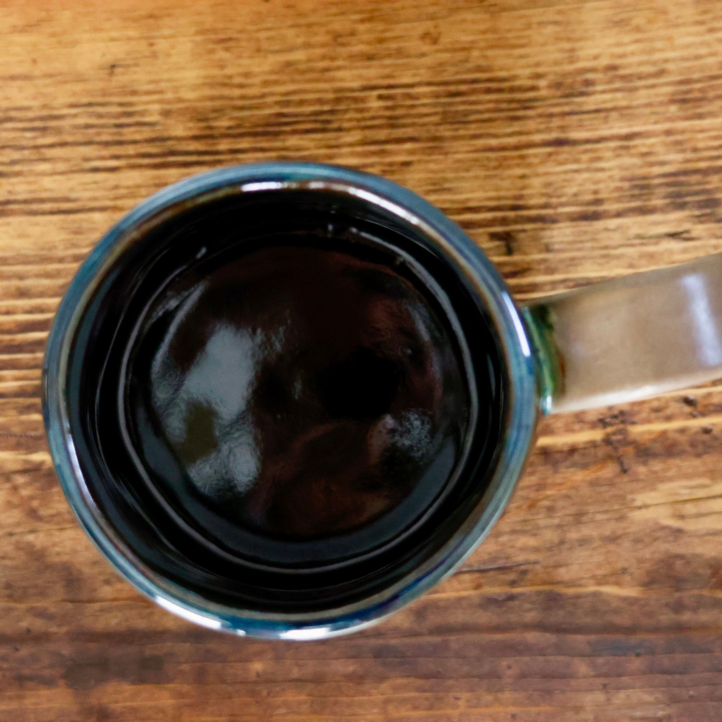 1023- Wood Plank Mug