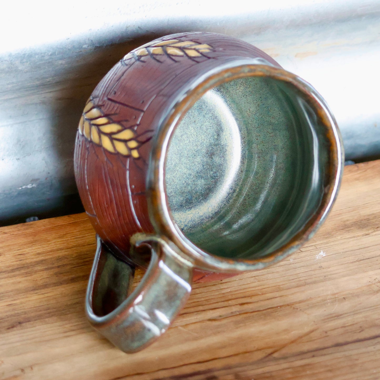 Rustic Wheat Mug