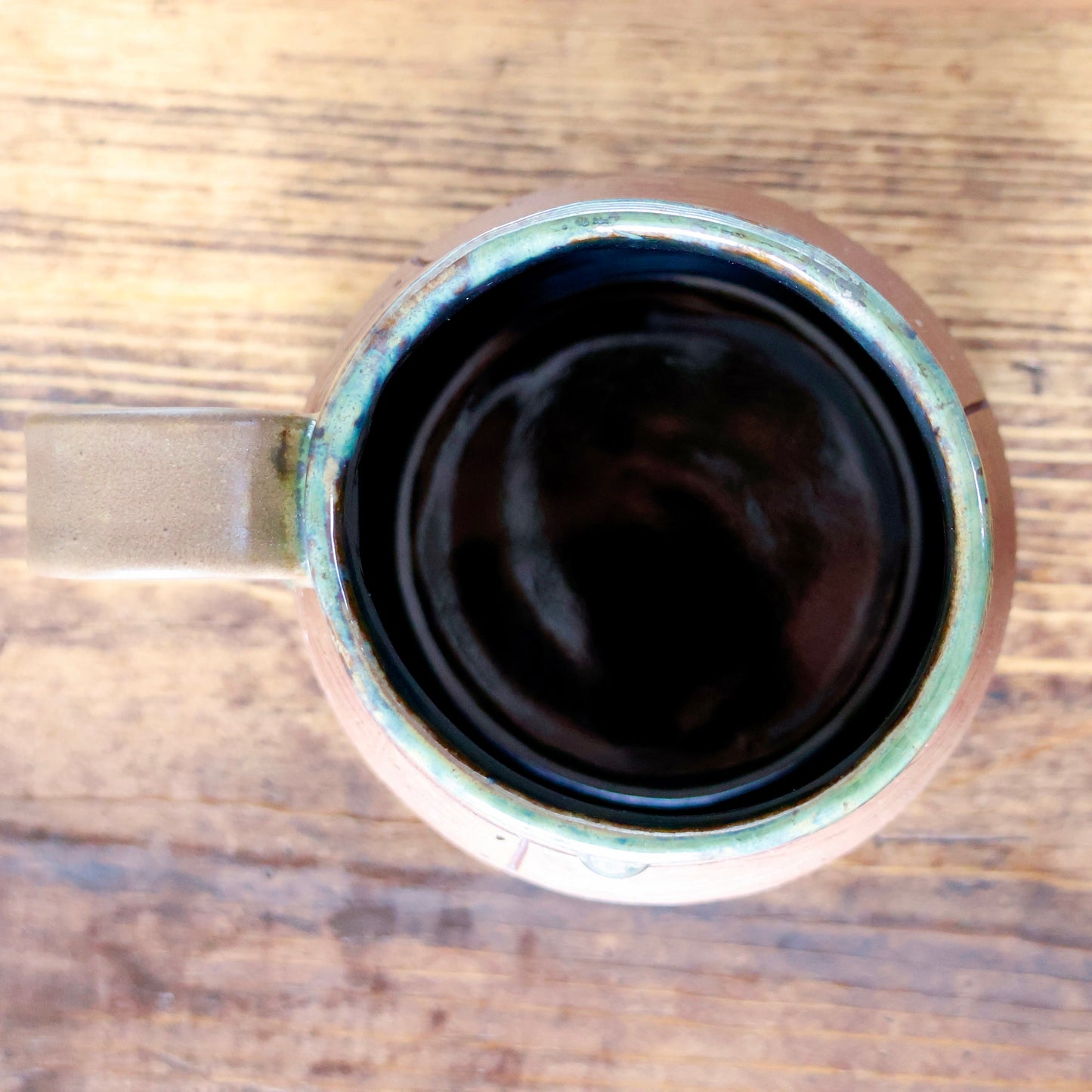 1026- Wood Plank Mug