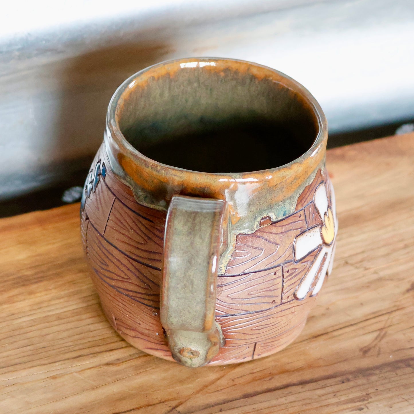 Rustic Wildflower Mug