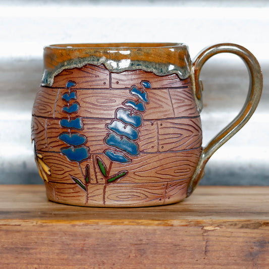 Rustic Wildflower Mug
