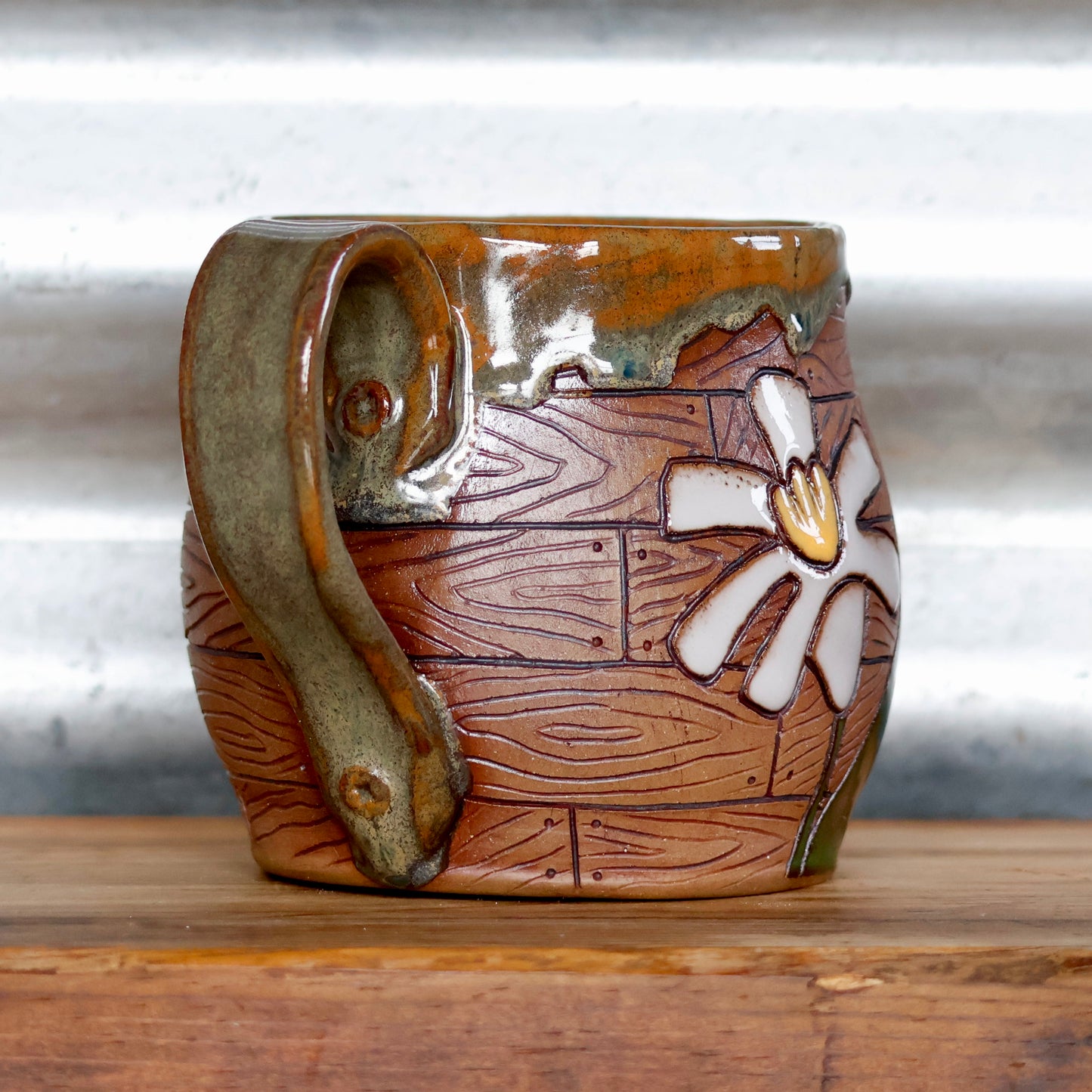 Rustic Wildflower Mug